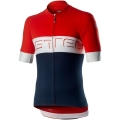 Koszulka rowerowa Castelli Prologo VI granatowo-czerwona