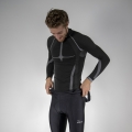 Koszulka z długim rękawem Rogelli Compression czarna