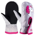 Rękawice narciarskie dziecięce Viking Kiddo różowe - 3