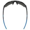 Okulary Uvex Blaze III 2.0 czarno-niebieskie + wymienne szkła