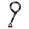 Łańcuch z kłódką Abus Granit Power XS 67 10KS czarno-czerwony