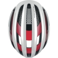 Kask rowerowy Abus AirBreaker biało-czerwony