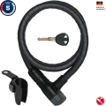 Zapięcie Abus Microflex 6615K czarne + SCLL