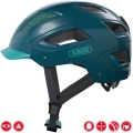 Kask rowerowy Abus Hyban 2.0 ciemnozielony