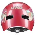 Kask rowerowy orzech Uvex Kid 3 czerwony