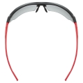 Okulary rowerowe Uvex Sportstyle 802 V czarno-czerwone