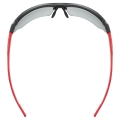 Okulary rowerowe Uvex Sportstyle 802 V czarno-czerwone