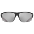 Okulary rowerowe Uvex Sportstyle 226 szaro-czerwone