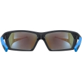 Okulary rowerowe Uvex Sportstyle 225 Pola czarno-niebieskie