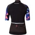 Koszulka rowerowa damska Accent Mosaic niebiesko-różowa