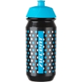 Bidon Accent Dots czarno-niebieski