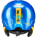 Kask narciarski Uvex Heyya splash niebiesko-żółty