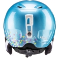 Kask narciarski Uvex Heyya confetti jasnoniebieski