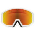 Gogle narciarskie Uvex Athletic CV biało-pomarańczowe