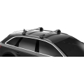Bagażnik Dachowy Thule WingBar Edge Audi A6 Avant 5-dr Kombi C7 2011-2018 zintegrowane relingi czarny