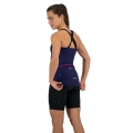 Koszulka damska Rogelli Twist fioletowa - XS