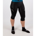 Spodenki rowerowe 3/4 damskie Rogelli Essential czarne - XXL