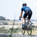 Spodenki rowerowe Rogelli Tyro czarno-niebieskie