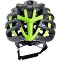 Kask rowerowy ProX No Limit czarno-zielony