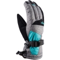 Rękawice narciarskie damskie Viking Ski Lady Ronda szaro-turkusowe - 8