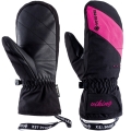 Rękawice narciarskie damskie Viking Sherpa GTX Mitten czarno-różowe