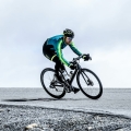 Spodnie rowerowe Rogelli Fuse czarno-żółte