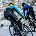Spodnie rowerowe Rogelli Fuse czarno-żółte