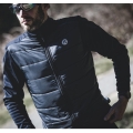 Kurtka rowerowa Rogelli Wadded czarna - XL