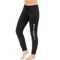 Spodnie dresowe damskie Brubeck Fusion czarne - L