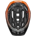 Kask rowerowy Uvex Quatro czarno-pomarańczowy