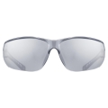 Okulary rowerowe Uvex Sportstyle 204 biało-czarne