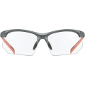 Okulary rowerowe Uvex Sportstyle 802 V szare