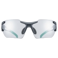 Okulary rowerowe Uvex Sportstyle 803 Race V Small szaro-zielone