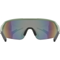 Okulary rowerowe Uvex Sportstyle 227 czerwono-zielone