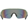 Okulary rowerowe Uvex Sportstyle 227 czerwono-zielone