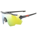 Okulary rowerowe Uvex Sportstyle 228 szaro-pomarańczowe