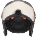 Kask narciarski snowboardowy Uvex Hlmt 500 czarny