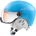 Kask narciarski Uvex HLMT 400 Visor Style niebieski