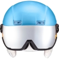 Kask narciarski Uvex HLMT 400 Visor Style niebieski