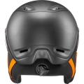 Kask narciarski snowboardowy Uvex Hlmt 700 Visor czarno pomarańczowy