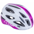 Kask rowerowy Author Flow X9 biało-różowy