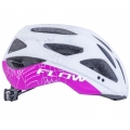 Kask rowerowy Author Flow X9 biało-różowy