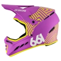 Kask rowerowy Fullface SixSixOne 661 Reset fioletowy