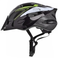 Kask rowerowy ProX Thunder czarno-zielony