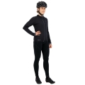 Koszulka rowerowa damska z długim rękawem Rogelli Essential czarna