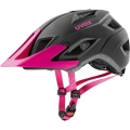 Kask rowerowy Uvex Access czarno-różowy