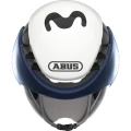 Kask rowerowy Abus GameChanger TT Movistar biały - S