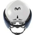 Kask rowerowy Abus GameChanger TT Movistar biały - S