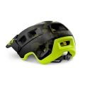 Kask rowerowy MET Terranova czarno-żółty