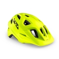 Kask rowerowy MET Echo żółty fluo